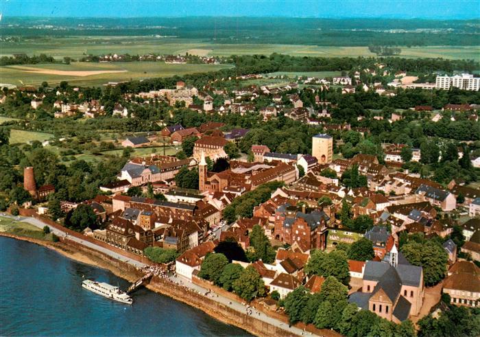 Kaiserswerth Fliegeraufnahme