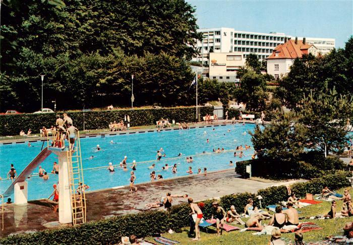 Bad Driburg Freibad Sanatorium Berlin der BfA