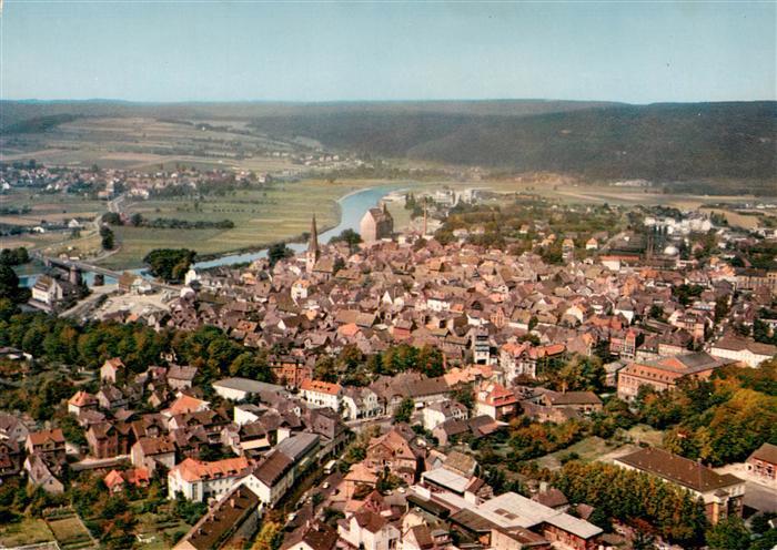 Holzminden Weser Niedersachsen Fliegeraufnahme
