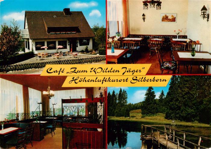Silberborn Holzminden Solling Café Pension Zum wilden Jaeger Weiher