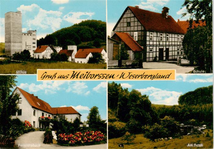 Meiborssen Muehle Schule Pensionshaus Am Teich