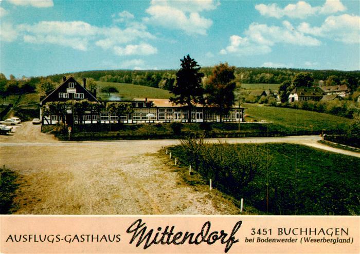 Buchhagen Bodenwerder Ausflugs-Gasthaus Mittendorf