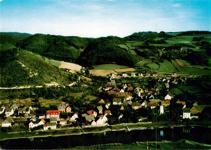 Ruehle Oberweser Panorama Luftkurort