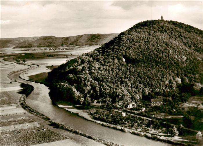 Eschwege Blick zum Leuchtberg Werratal