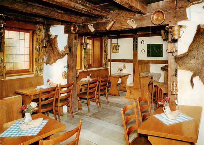 Himmighausen Nieheim NRW Altdeutsche Gaststaette Zum Kukuk Gastraum