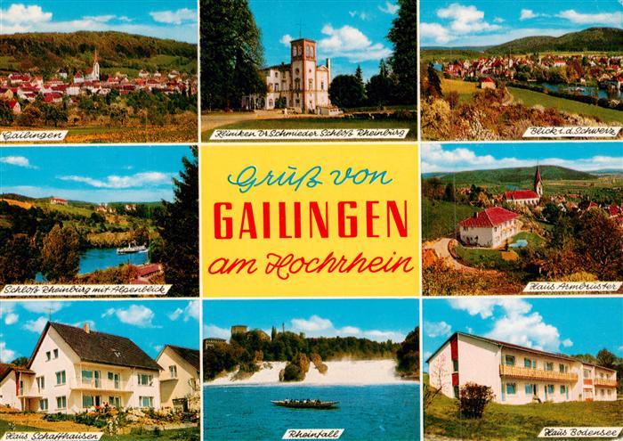 Gailingen Singen BW Kliniken Dr. Schmieder Schloss Alpenblick Rheinfall