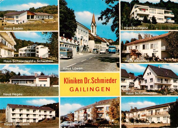 Gailingen Singen BW Kliniken Dr. Schmieder