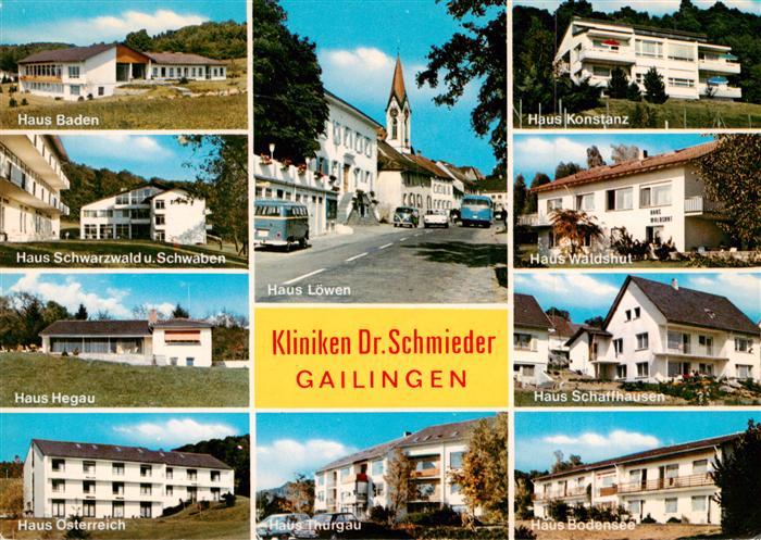 Gailingen Singen BW Kliniken Dr. Schmieder