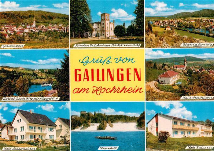 Gailingen Singen BW und Umgebung Kliniken Dr. Schmieder Rheinfall