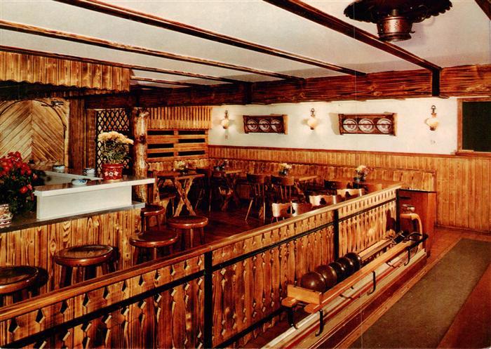 Oberwolfach Gasthof Hotel Hirschen Kegelbahn