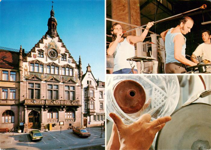 Wolfach Schwarzwald Barthmann cristall Dorotheenhuette Glasmacher Glasschleifen