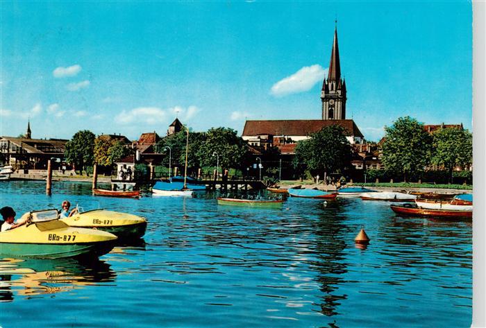 Radolfzell Bodensee Bootspartien Kirche