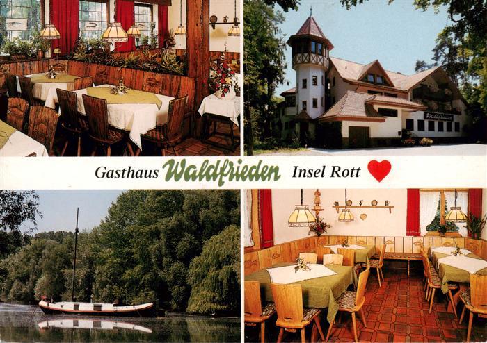 Hochstetten Linkenheim-Hochstetten Gasthaus Waldfrieden Insel Rott Gastraeume Go