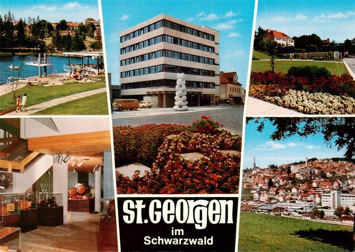 St Georgen  Schwarzwald Schwimbad Rathaus Park Hotel Panorama