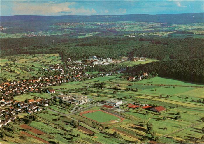 Langensteinbach Karlsbad Karlsruhe BW Fliegeraufnahme mit Suedwestdeutsches Reha