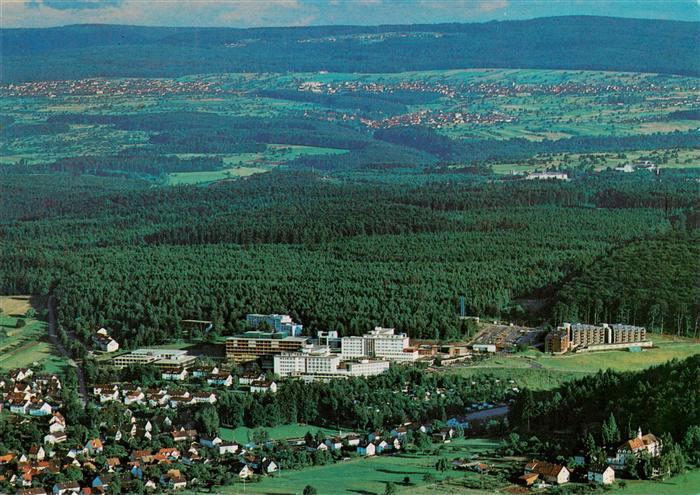 Langensteinbach Karlsbad Karlsruhe BW Fliegeraufnahme mit Suedwestdeutsches Reha