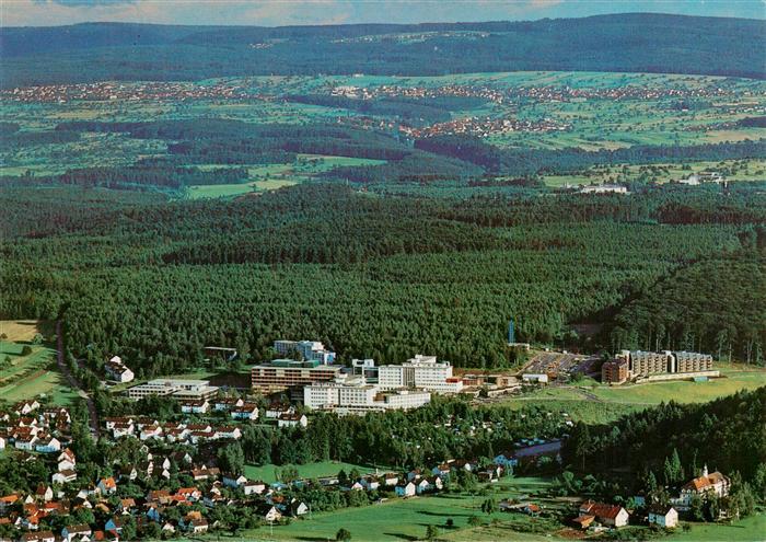 Langensteinbach Karlsbad Karlsruhe BW Fliegeraufnahme mit Suedwestdeutsches Reha