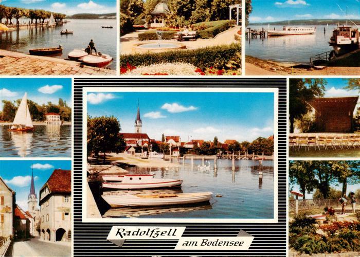 Radolfzell Bodensee Hafen Kurpark Anleger Seepartie Kirche Kurkonzert Minigolf