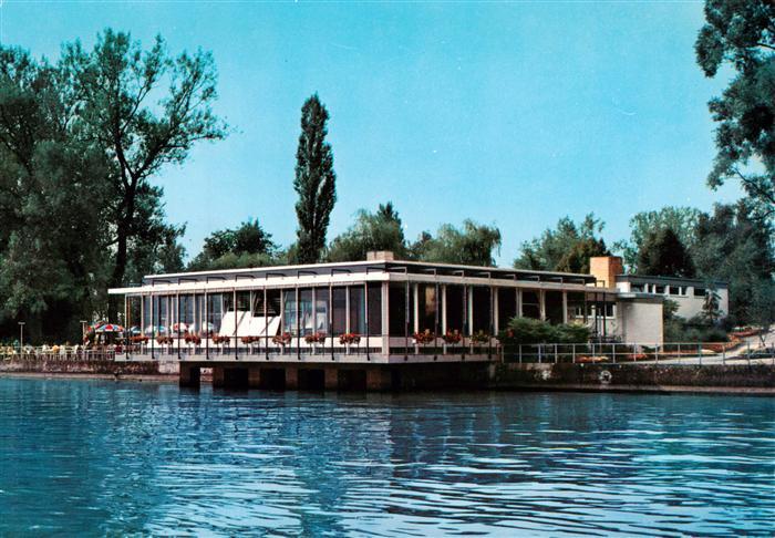 Radolfzell Bodensee Strandcafe Mettnau