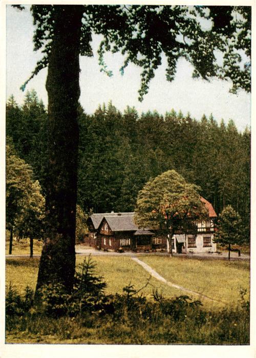 Oberhof  Thueringen FDGB Erholungsheim Obere Schweizerhuette