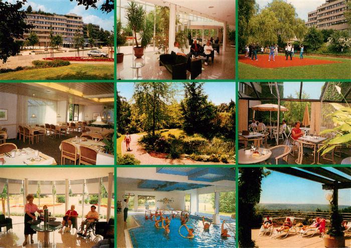 Waldbronn Albtal Reha Klinik Gastraeume Gymnastik Parkpartien Foyer Hallenbad Te