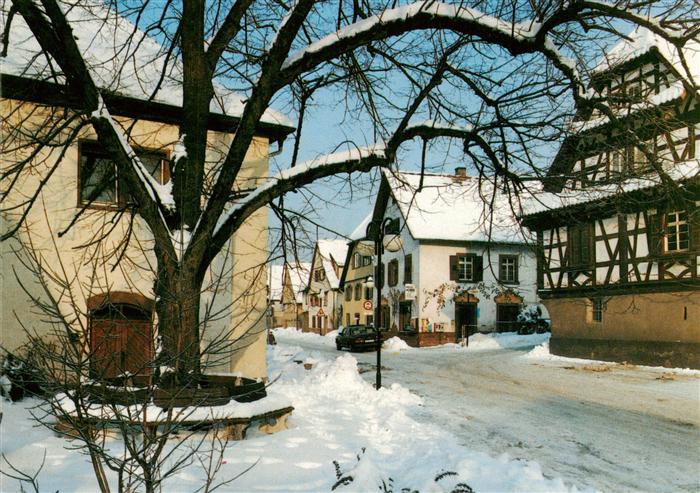 Langensteinbach Karlsbad Karlsruhe BW Partie am Rathaus