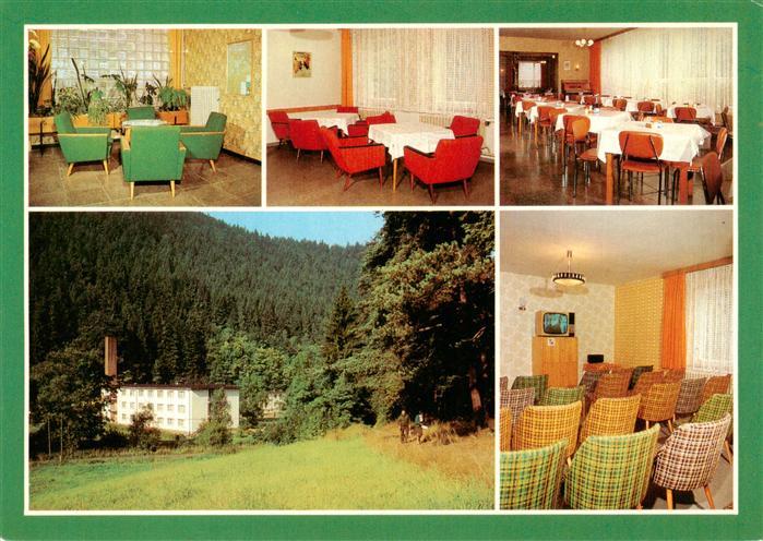 Doeschnitz Thueringen Erholungsheim Sorbitzmuehle Gastraeume