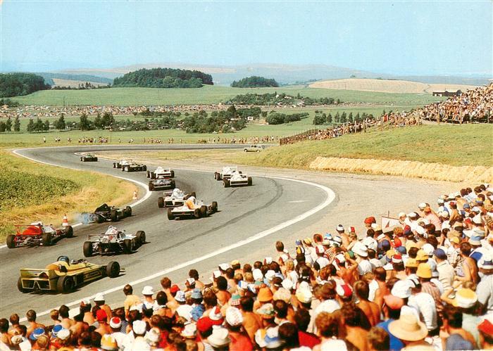 Schleiz Schleizer Dreieck Rennen Kurvenlabyrinth am Buchhuebel