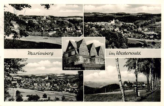 Marienberg Westerwald Panorama Europahaus