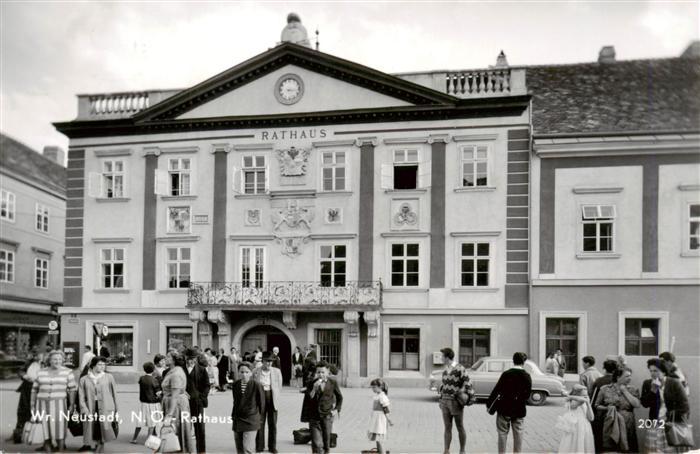 Wiener Neustadt Niederoesterreich AT Rathaus