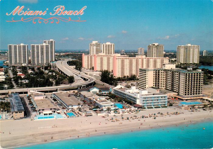 Miami Beach Fliegeraufnahme