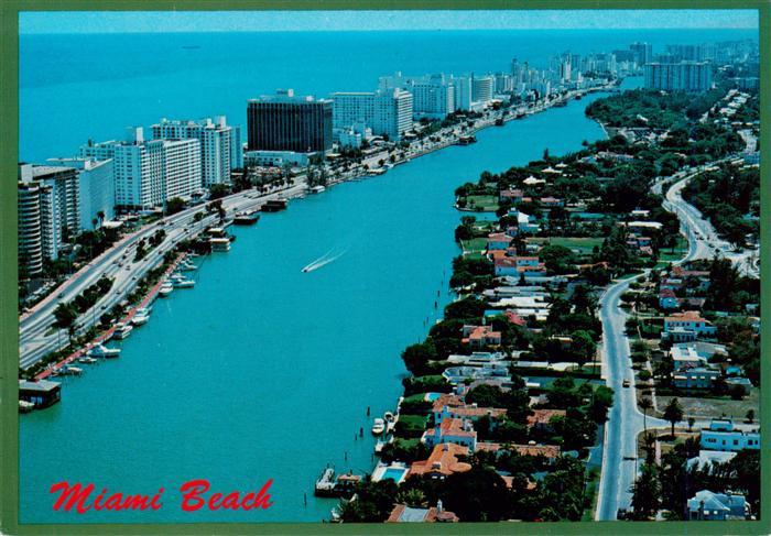 Miami Beach Fliegeraufnahme