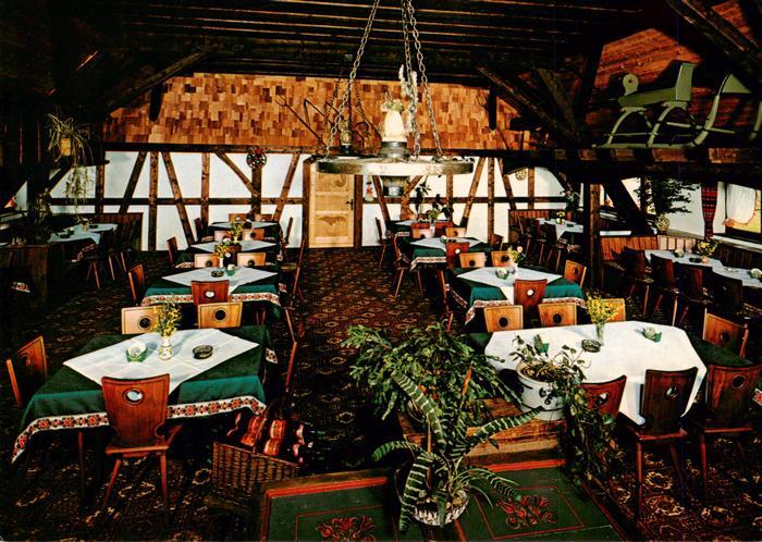 Leutschenbach Gremmelsbach Triberg Landgasthof Berghof Gastraum