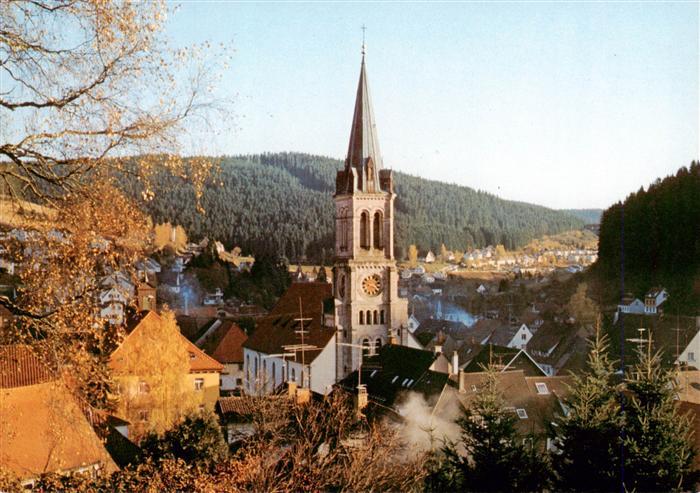 Voehrenbach Panorama mit Kirche