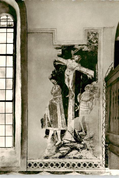 Buchenberg Koenigsfeld Schwarzwald Freigelegte Kreuzigungsgruppe