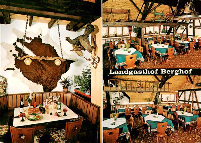 Leutschenbach Gremmelsbach Triberg Landgasthof Berghof Gastraeume