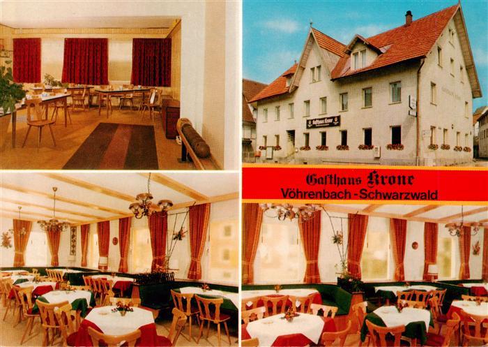 Voehrenbach Gasthaus zur Krone Gastraeume