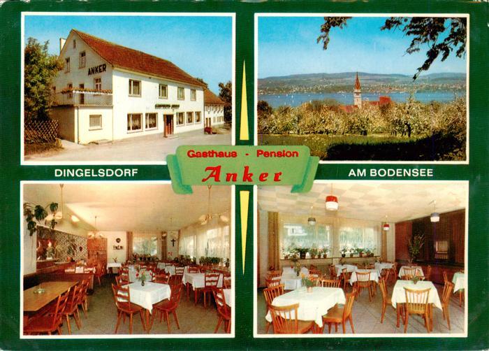 Dingelsdorf Konstanz Bodensee Gasthaus Anker Gastraeume Panorama