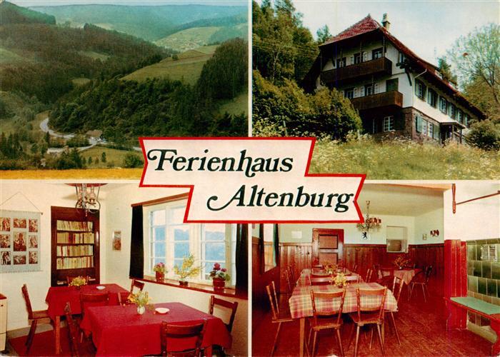 Tennenbronn Ferienhaus Altenburg Gastraeume