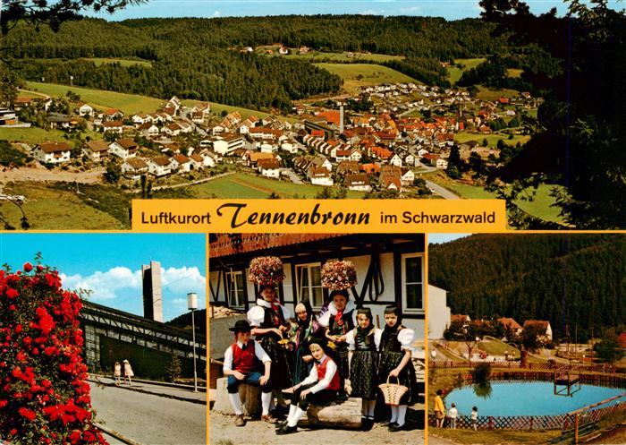 Tennenbronn Fliegeraufnahme Trachtengruppe Teich