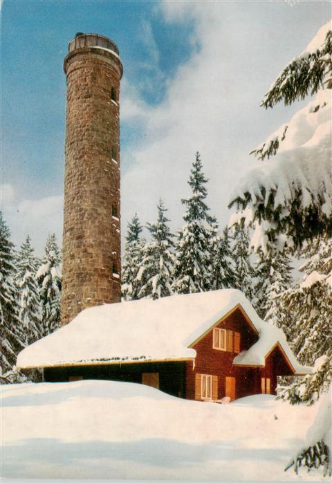 Triberg Stoecklewaldturm mit Rasthaus