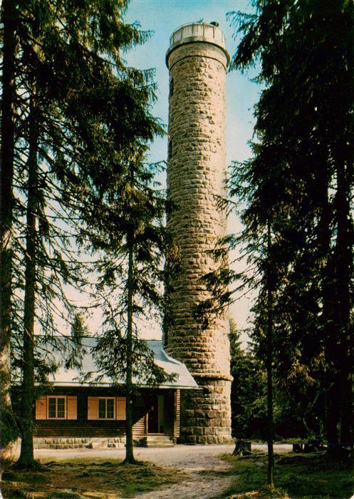 Triberg Stoecklewaldturm mit Rasthaus