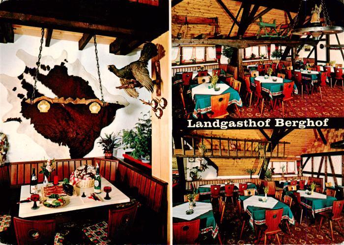 Leutschenbach Gremmelsbach Triberg Landgasthof Berghof Gastraeume