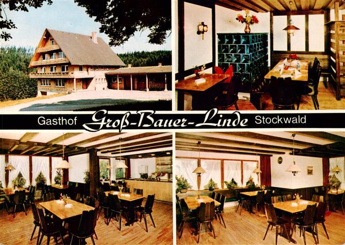 Peterzell St Georgen Gasthof Gross Bauer Linde Gastraeume