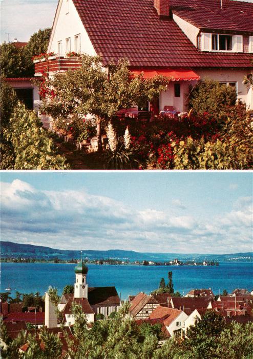 Allensbach Bodensee Haus Paula Froehlich Kirche Seepartie