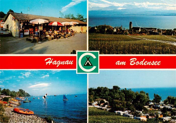 Hagnau Bodensee Camping Alpenblick Panorama Strand