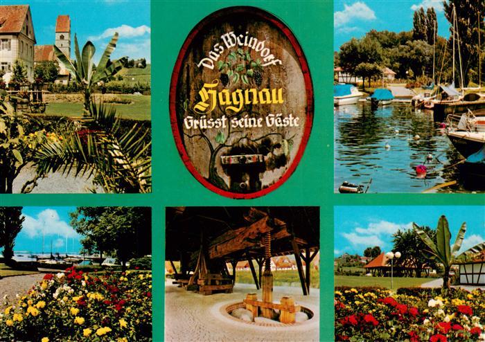 Hagnau Bodensee Kirche Bootsliegeplatz Parkpartien Muehle