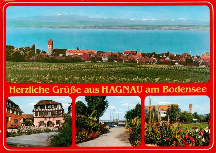 Hagnau Bodensee Panorama Gasthaus Hafenstrasse Park
