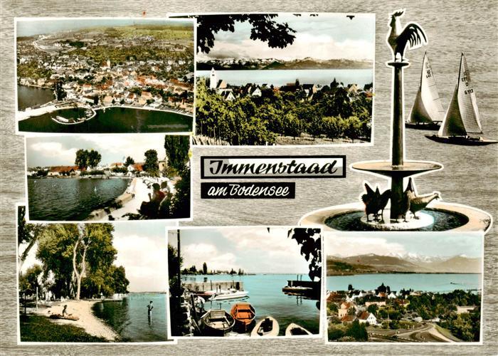 Immenstaad Bodensee Fliegeraufnahme Panorama Bodenseepartien