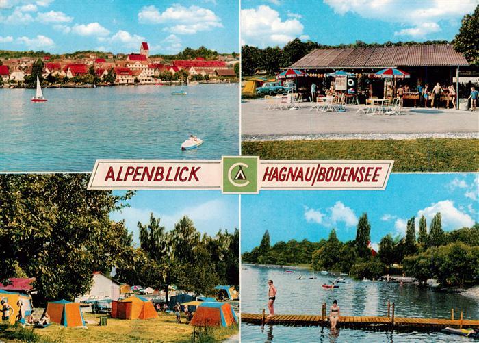 Hagnau Bodensee Panorama Camping Alpenblick Bootssteg